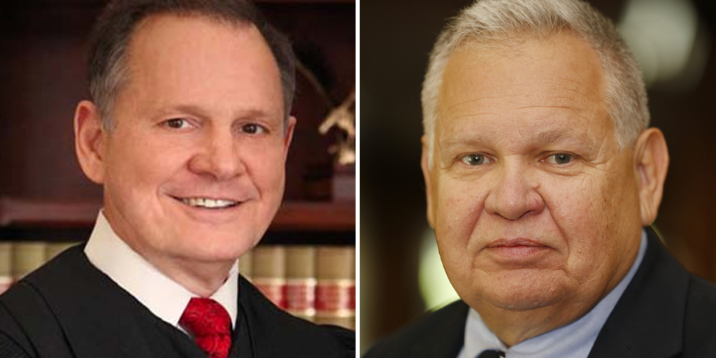 Roy Moore and Jim Zeigler