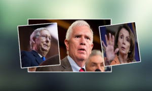 Why is Mo Brooks harder on Mitch McConnell than Nancy Pelosi?