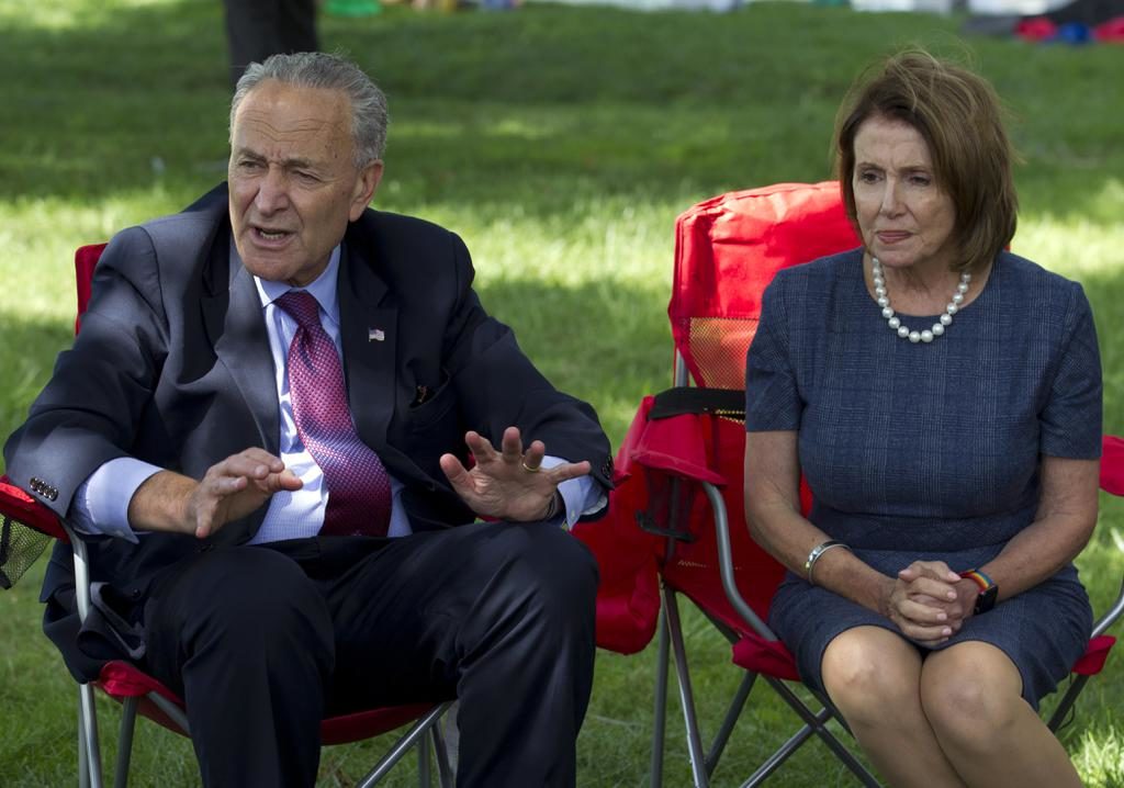 Chuck Schumer and Nancy Pelosi