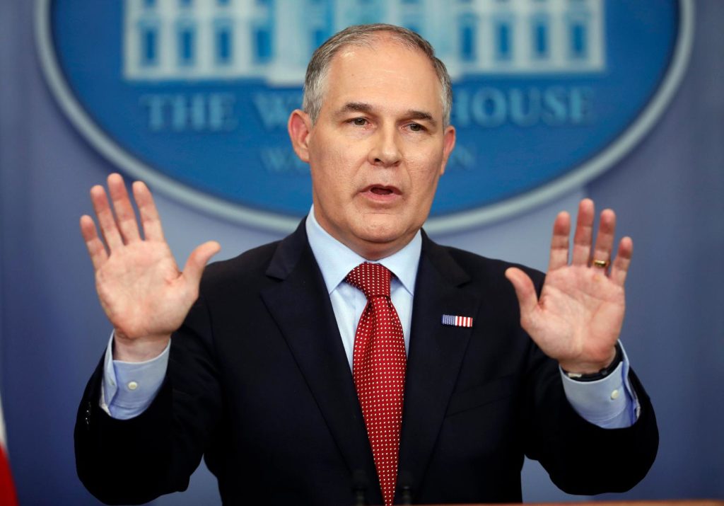 EPA Administrator Scott Pruitt