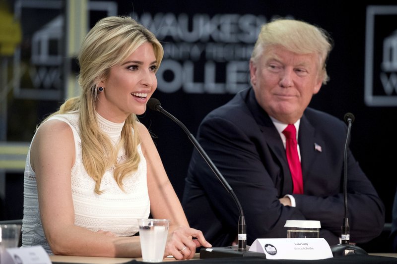 Ivanka and Donald Trump