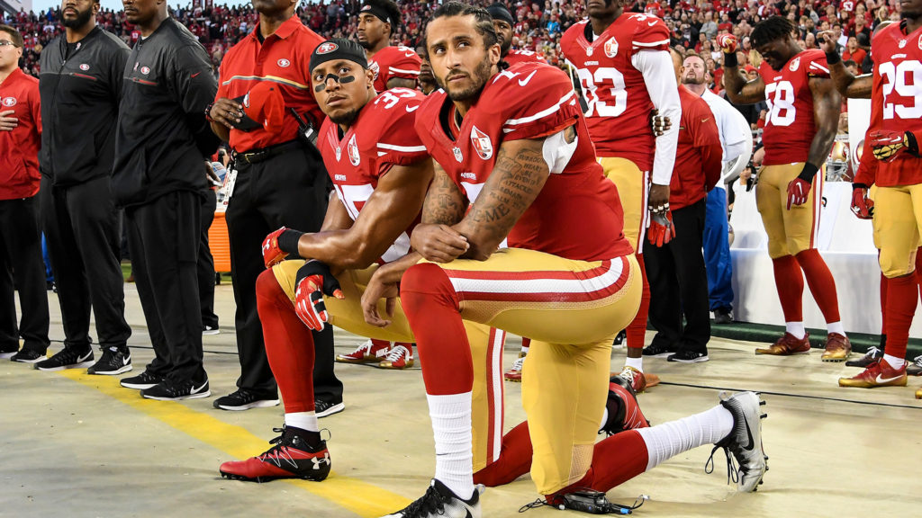 NFL kneeling during national anthem