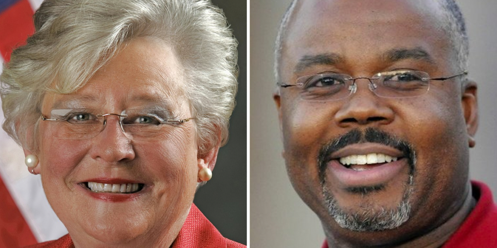 Kay Ivey and Quinton Ross