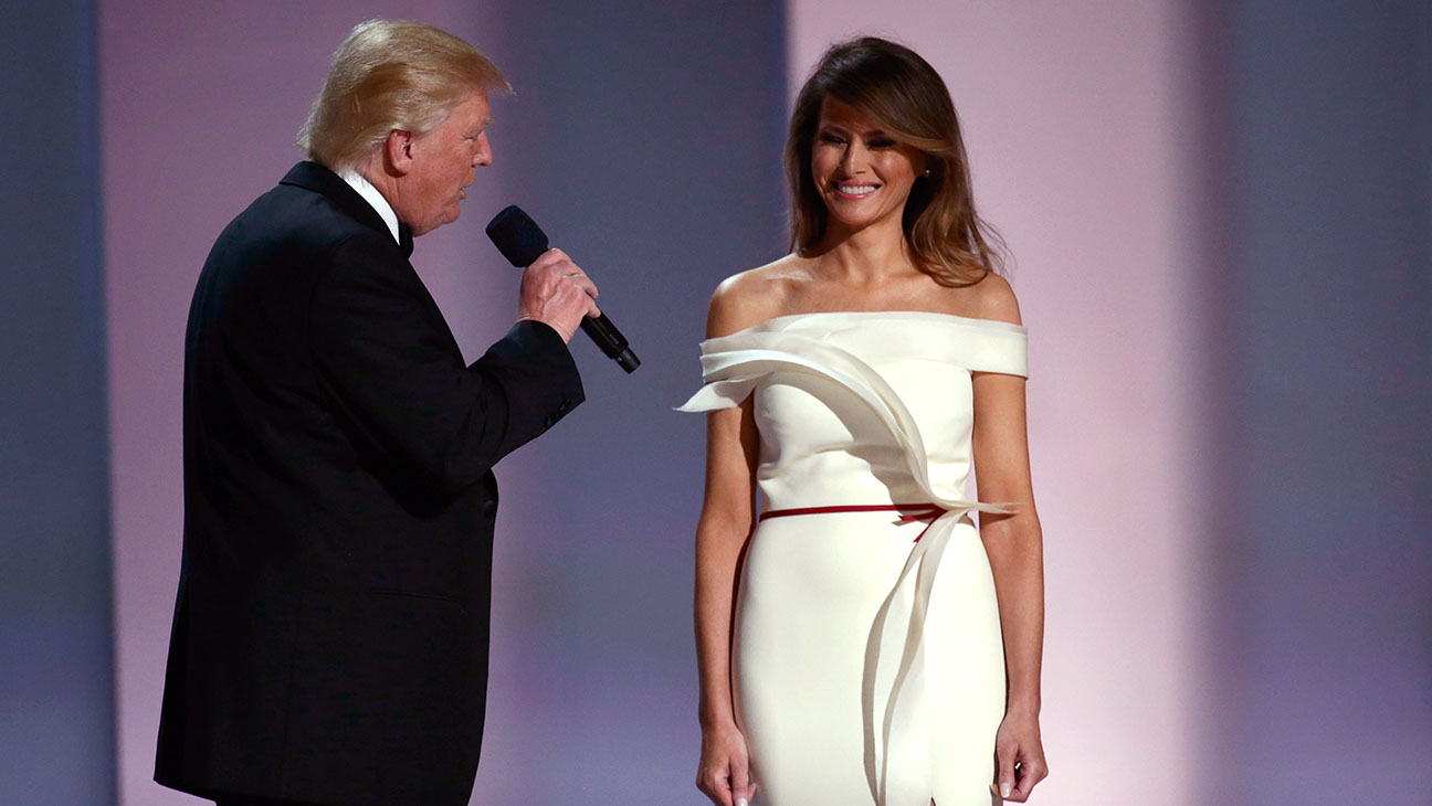 Melania trump ball gowns best sale