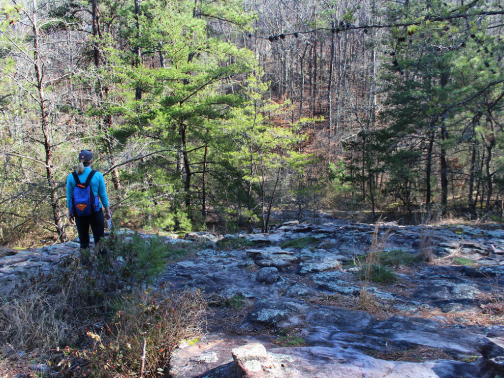 Alabama hiking Moss Rock Preserve