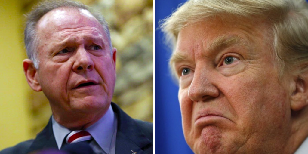 Roy Moore-Donald Trump