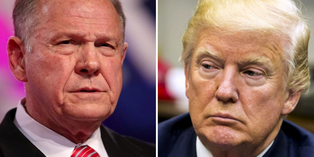 Roy Moore-Donald Trump