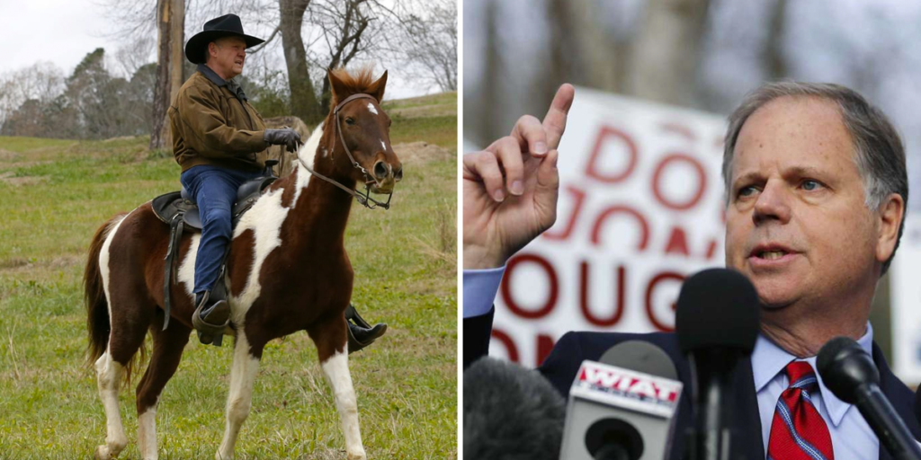 Roy Moore-Doug Jones cast ballots