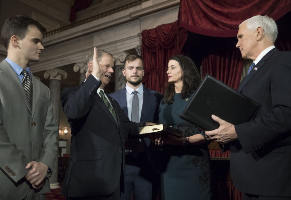 Doug Jones swearing-in