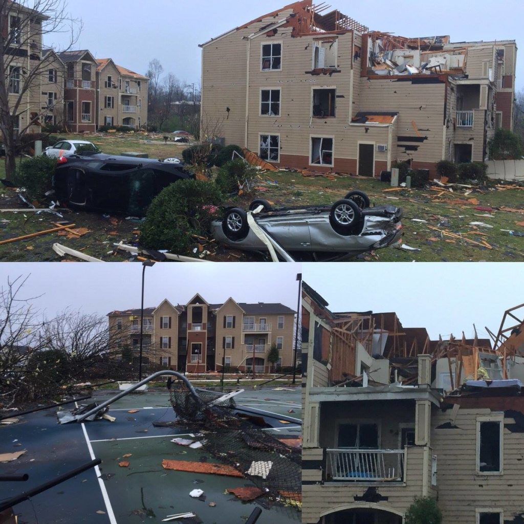 jacksonville state storm damage