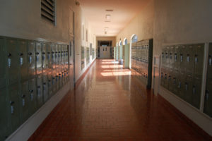 school hallway