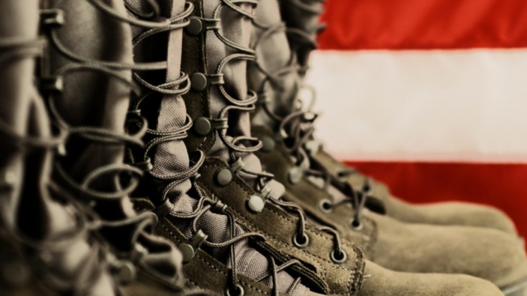 Military boots