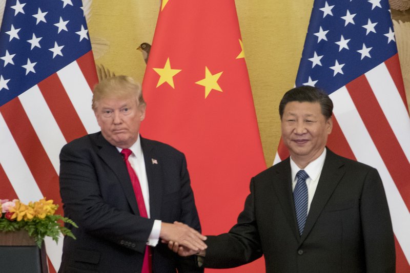 Trump and Xi Jinping