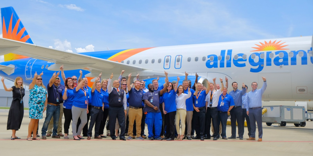 Allegiant Air in Mobile