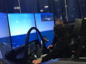 Roby in simulator