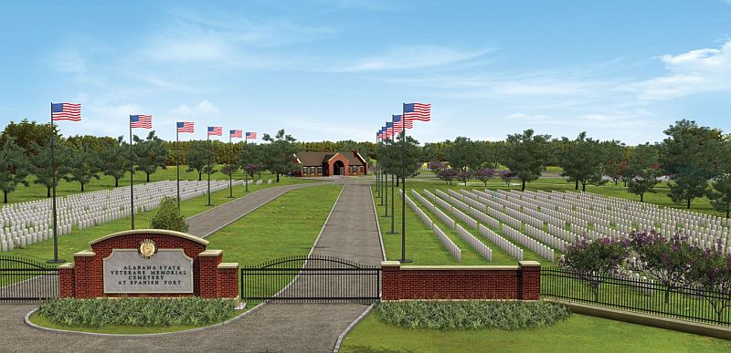 Alabama State Veterans Memorial Cemetery at Spanish Fort