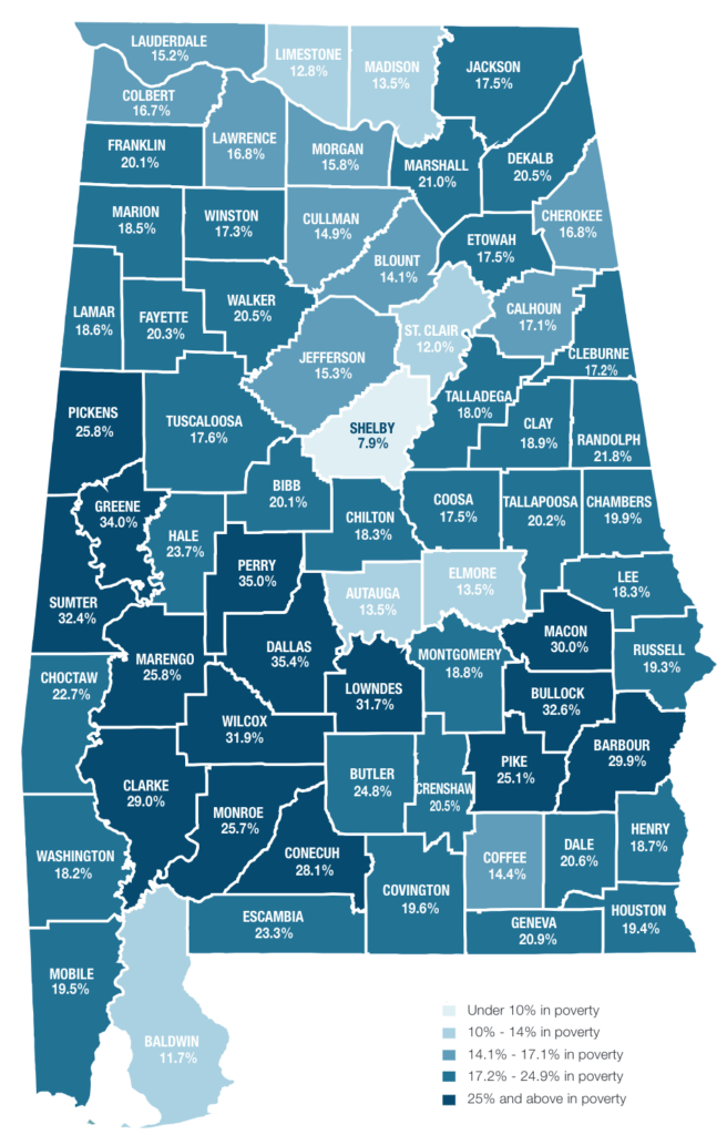 Poverty rate in Alabama_2018