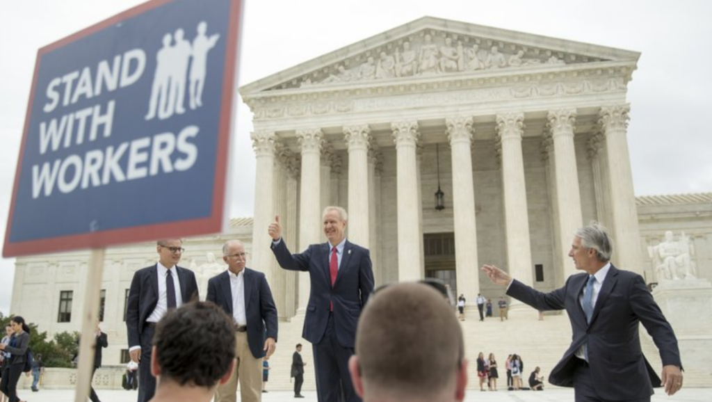 labor unions outside of SCOTUS