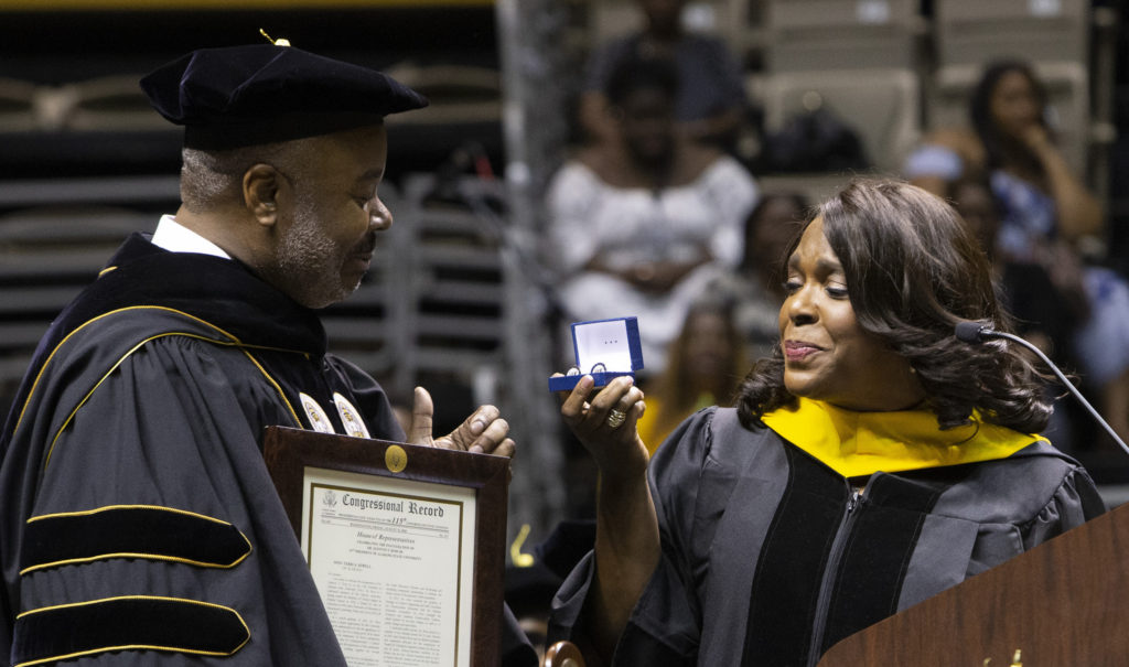 Quinton Ross inauguration