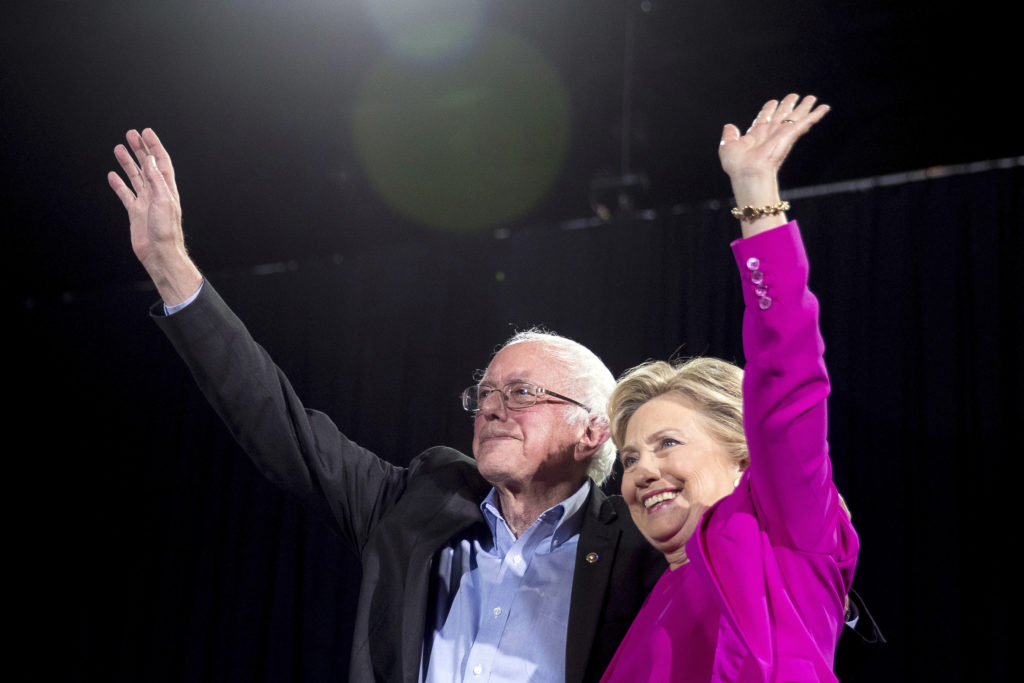 Hillary Clinton, Bernie Sanders