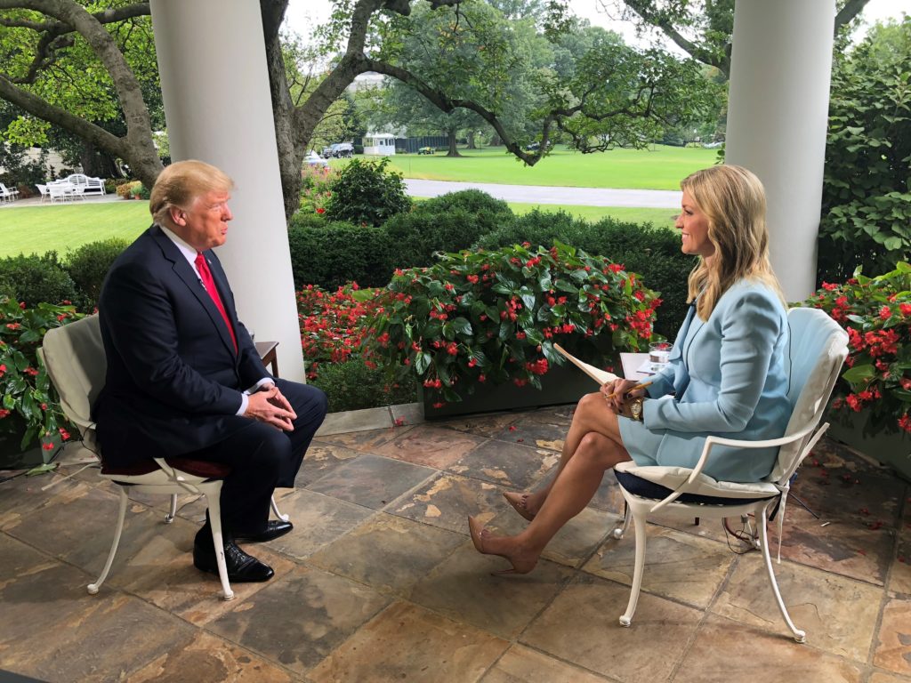 Donald Trump, Ainsley Earhardt
