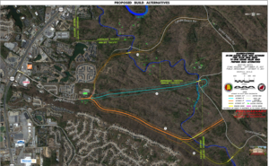Cahaba Beach Road Alternative Alignments