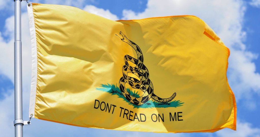 Tea Party flag