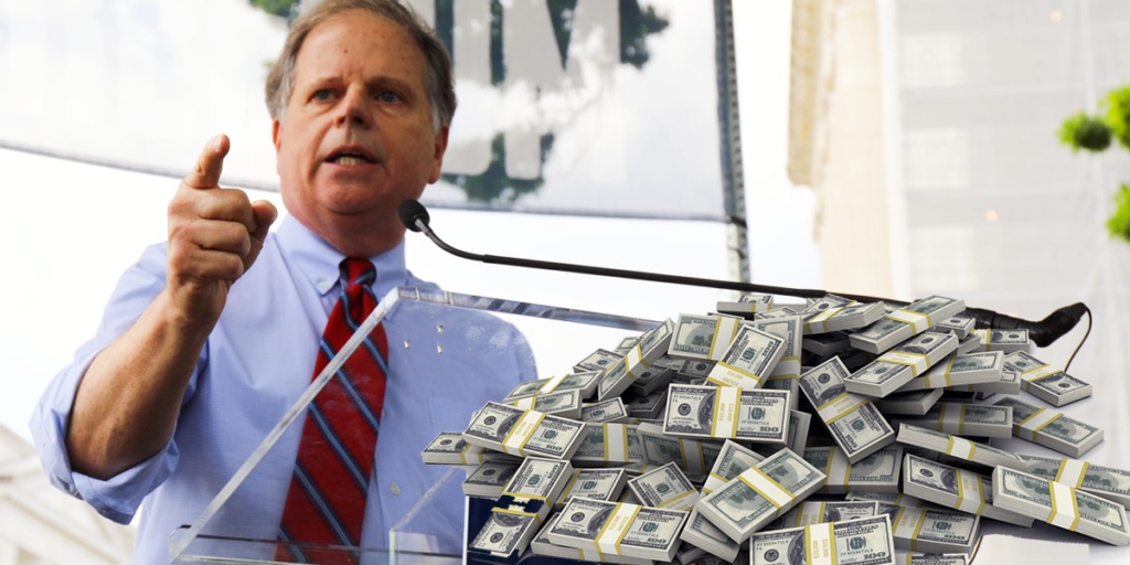 Doug Jones money