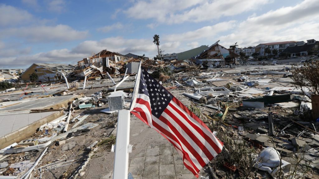 Hurricane Michael damage