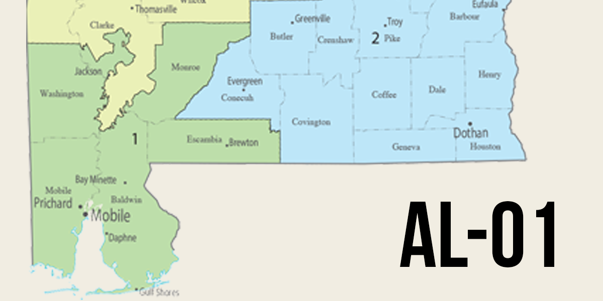 A Look At The Voting History Of Alabamas 1st Congressional District 