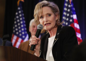 Divisive race ends with win for Republican Sen. Cindy Hyde-Smith