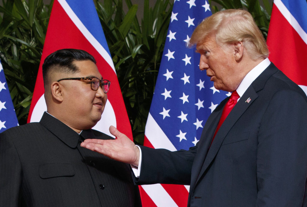 Donald Trump, Kim Jong Un