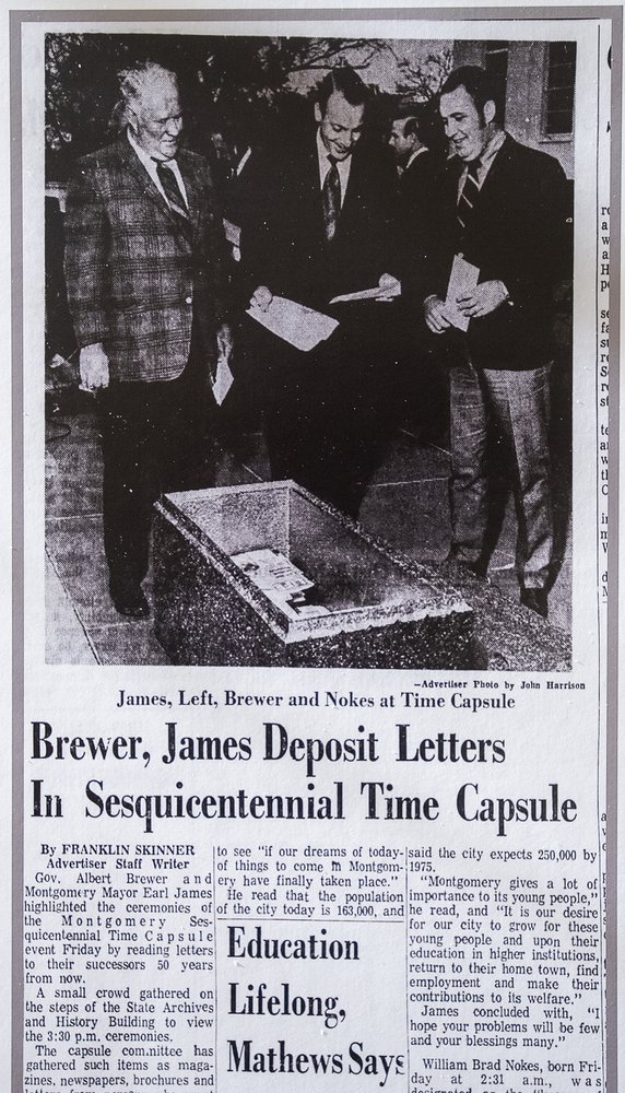 Montgomery time capsule