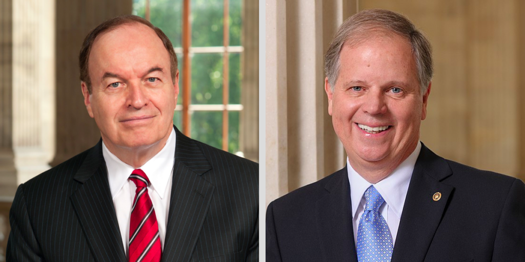 Richard Shelby and Doug Jones