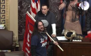 Capitol rioter who breached Senate gets 8 months for felony